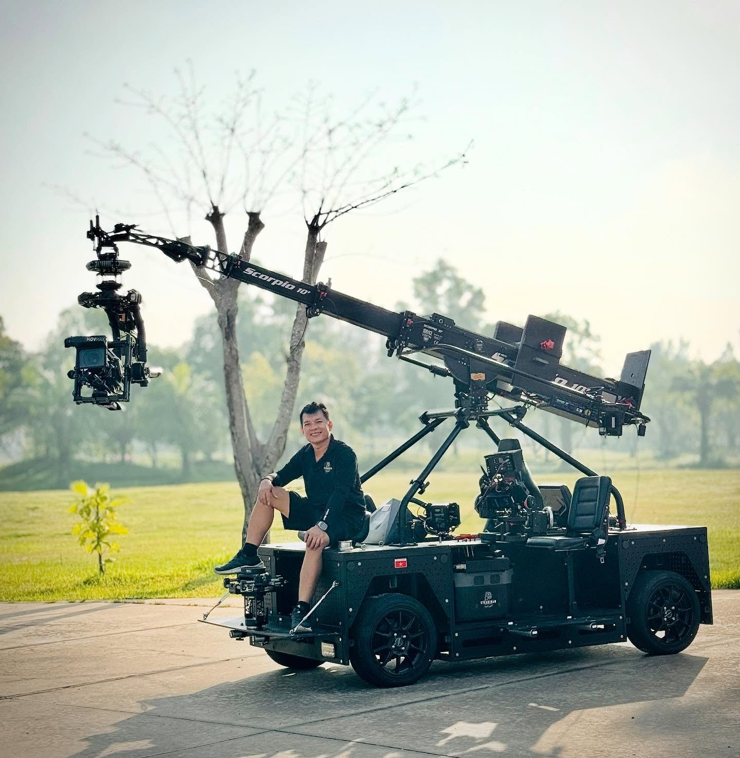 Nhà quay phim Lê Bảo Hân được nhiều người trong ngành điện ảnh nể trọng - Ảnh: FBNV Nhà quay phim Lê Bảo Hân được nhiều người trong ngành điện ảnh nể trọng - Ảnh: FBNV