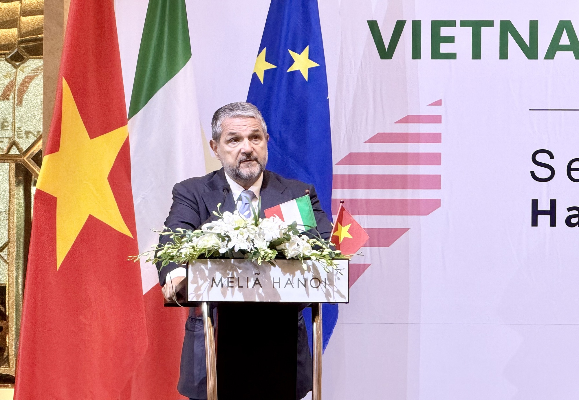 Diễn đàn doanh nghiệp Việt Nam - Italia 2025: Ký kết nhiều văn kiện, mở ra các hướng hợp tác mới- Ảnh 3. Diễn đàn doanh nghiệp Việt Nam - Italia 2025: Ký kết nhiều văn kiện, mở ra các hướng hợp tác mới- Ảnh 3.