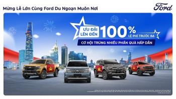 Ford Việt Nam tung ưu đãi lớn tháng 9: Miễn phí lệ phí trước bạ, quà tặng giá trị và cơ hội du lịch châu Âu