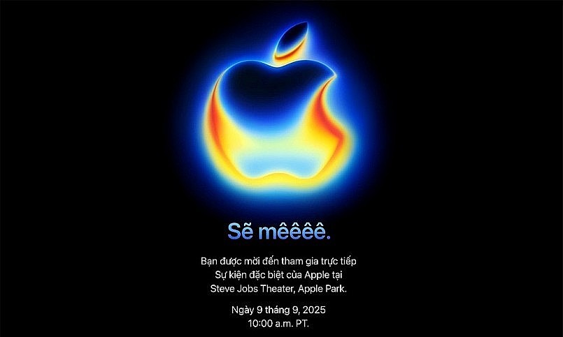 Sự kiện sẽ được tổ chức tại nhà hát Steve Jobs trong khuôn viên Apple Park ở Cupertino, California, vào lúc 10h sáng ngày 9/9 (tức 0h ngày 10/9, giờ Việt Nam). Sự kiện sẽ được tổ chức tại nhà hát Steve Jobs trong khuôn viên Apple Park ở Cupertino, California, vào lúc 10h sáng ngày 9/9 (tức 0h ngày 10/9, giờ Việt Nam).