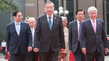 Tổng Bí thư Tô Lâm, Thủ tướng Phạm Minh Chính dự phiên khai mạc Đại hội Đảng bộ MTTQ, các đoàn thể Trung ương