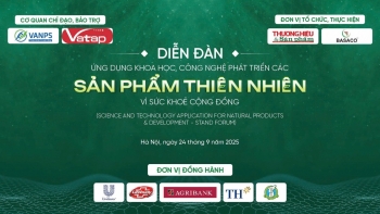 Diễn đàn Ứng dụng khoa học, công nghệ phát triển các sản phẩm thiên nhiên vì sức khoẻ cộng đồng sẽ khai mạc sáng mai tại Hà Nội
