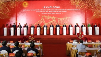 Thủ tướng Phạm Minh Chính dự lễ khởi công 2 dự án lớn do Vingroup làm chủ đầu tư