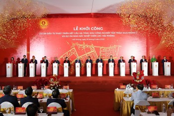 Thủ tướng Phạm Minh Chính dự lễ khởi công 2 dự án lớn do Vingroup làm chủ đầu tư