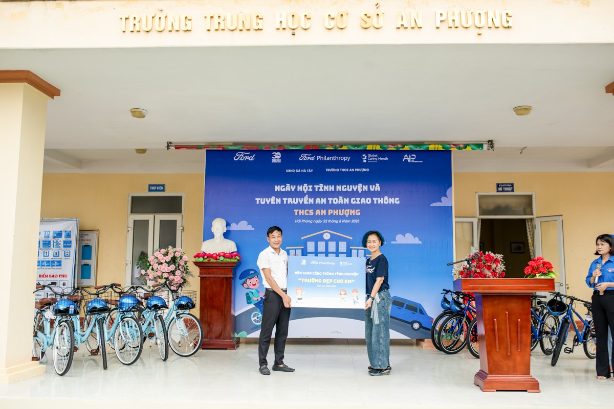 Ford lan tỏa tinh thần “Cùng nhau xây đắp” trong Tháng Chăm sóc Toàn cầu 2025 Ford lan tỏa tinh thần “Cùng nhau xây đắp” trong Tháng Chăm sóc Toàn cầu 2025