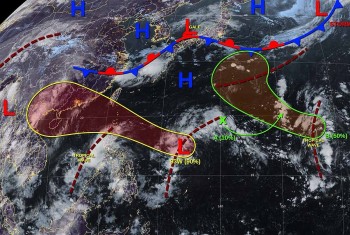 Xuất hiện áp thấp nhiệt đới mạnh, nguy cơ hình thành bão số 11