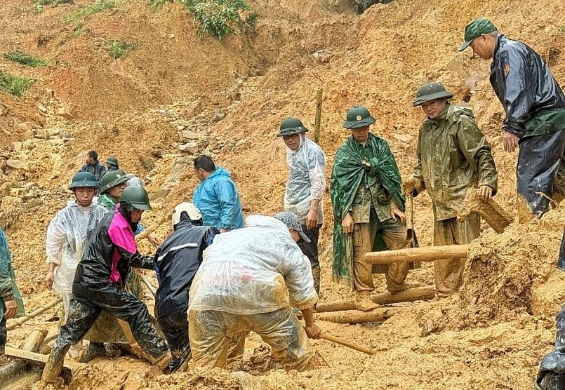 Các lực lượng tìm người mất tích ở Lũng Cú, Tuyên Quang. Ảnh: Lũng Cú cực bắc Các lực lượng tìm người mất tích ở Lũng Cú, Tuyên Quang. Ảnh: Lũng Cú cực bắc