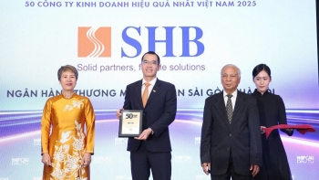 SHB khẳng định vị thế với Top 50 công ty kinh doanh hiệu quả, Top 10 doanh nghiệp tư nhân có lợi nhuận tốt nhất Việt Nam