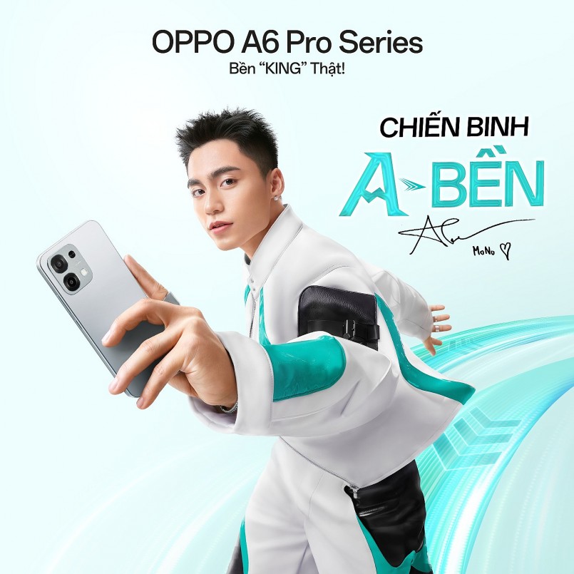 Oppo Việt Nam đã chính thức giới thiệu dòng sản phẩm A6 Pro Series, gồm hai phiên bản 4G và 5G. Oppo Việt Nam đã chính thức giới thiệu dòng sản phẩm A6 Pro Series, gồm hai phiên bản 4G và 5G.