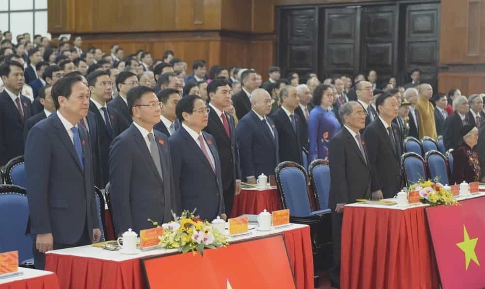 Thủ tướng Chính phủ Phạm Minh Chính dự và chỉ đạo Đại hội Đảng bộ Tỉnh Thanh Hóa Lần Thứ XX: Phấn Đấu Trở Thành Tỉnh Kiểu Mẫu