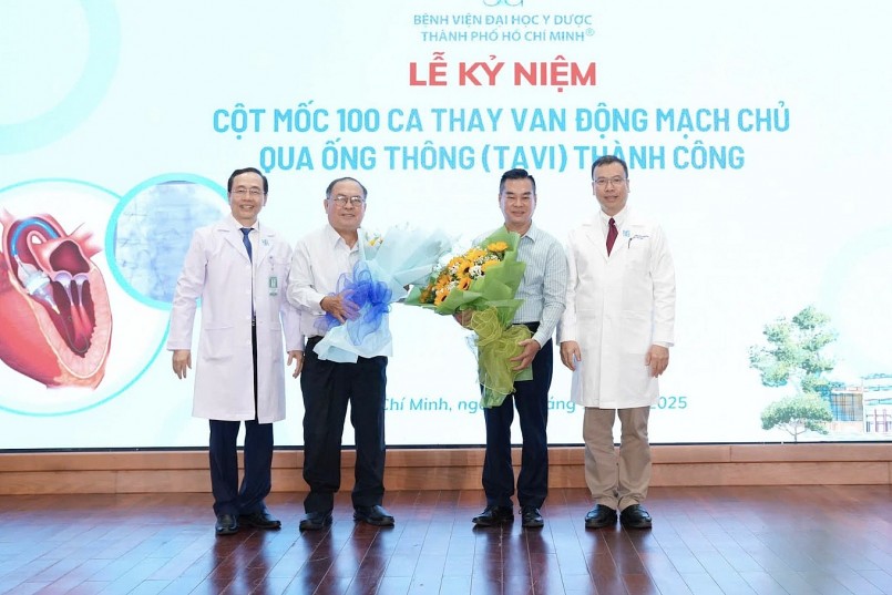Bệnh viện Đại học Y Dược TPHCM đã thực hiện thành công hơn 100 ca TAVI và hướng đến những cột mốc mới (Ảnh: BV). Bệnh viện Đại học Y Dược TPHCM đã thực hiện thành công hơn 100 ca TAVI và hướng đến những cột mốc mới (Ảnh: BV).
