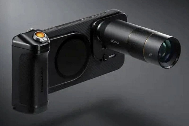 Để nâng tầm trải nghiệm, Oppo còn giới thiệu phụ kiện teleconverter 12 thấu kính độc quyền cho bản Pro, giúp tăng khả năng zoom quang học lên 10x và zoom kỹ thuật số lên đến 200x. Để nâng tầm trải nghiệm, Oppo còn giới thiệu phụ kiện teleconverter 12 thấu kính độc quyền cho bản Pro, giúp tăng khả năng zoom quang học lên 10x và zoom kỹ thuật số lên đến 200x.