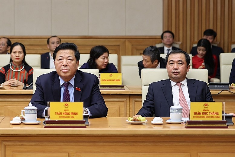 Các đại biểu dự buổi lễ công bố quyết định - Ảnh: VGP/Nhật Bắc Các đại biểu dự buổi lễ công bố quyết định - Ảnh: VGP/Nhật Bắc