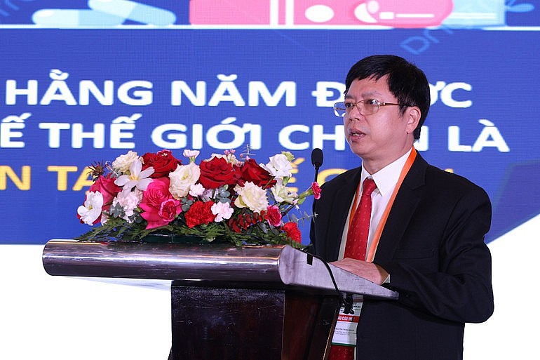 Tiến sĩ, bác sĩ Nguyễn Trọng Khoa, Phó Cục Trưởng Cục quản lý Khám chữa bệnh, Bộ Y tế phát biểu. Tiến sĩ, bác sĩ Nguyễn Trọng Khoa, Phó Cục Trưởng Cục quản lý Khám chữa bệnh, Bộ Y tế phát biểu.