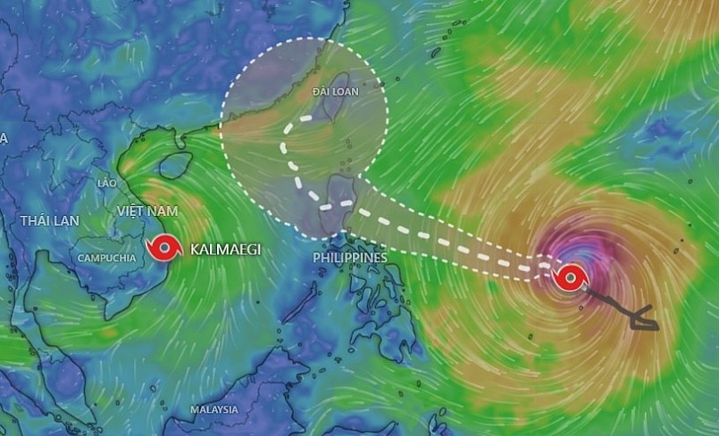 Trong khi Philippines và Việt Nam đang khắc phục hậu quả của bão số 13, một mối đe dọa mới, bão Fung-wong (tiền thân bão số 14),