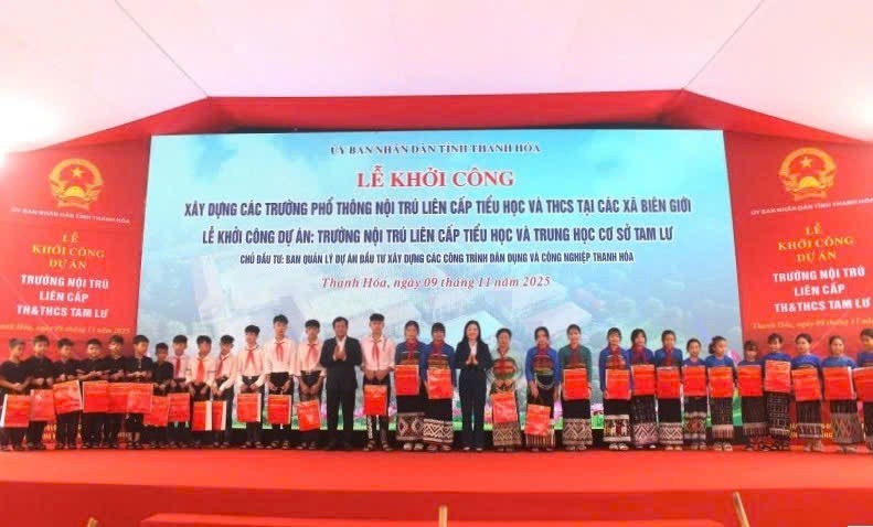 Khởi công đồng loạt 72 trường phổ thông nội trú tại các xã biên giới – Kiến tạo tương lai biên giới đất liền