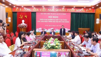 Học viện Chính trị quốc gia Hồ Chí Minh góp ý vào dự thảo các văn kiện Đại hội XIV của Đảng