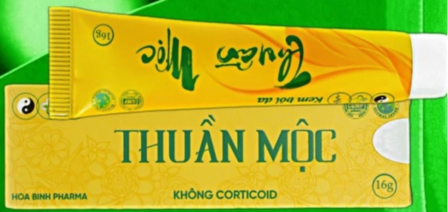 Thu hồi toàn quốc kem bôi da Thuần Mộc do không đạt chỉ tiêu vi sinh vật