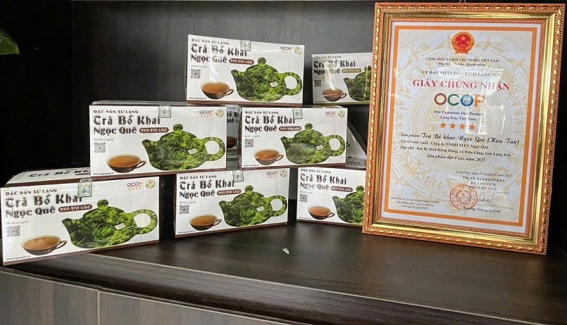 Sau 2 năm phát triển sản phẩm đã nâng hạng từ OCOP 3 sao lên OCOP 4 sao Sau 2 năm phát triển sản phẩm đã nâng hạng từ OCOP 3 sao lên OCOP 4 sao