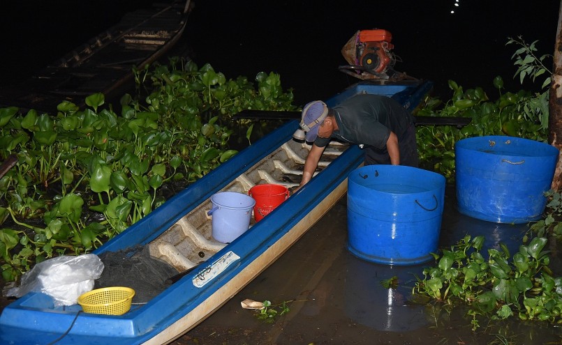 Độc đáo phiên chợ ma Tha La trong mùa nước nổi ở An Giang Độc đáo phiên chợ ma Tha La trong mùa nước nổi ở An Giang