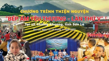 Bếp ấm yêu thương lần thứ V: Hành trình 895 món quà, 566 bữa ăn và những hơi ấm lan tỏa đến trẻ em vùng cao Sơn La