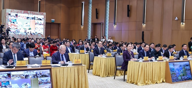 Lãnh đạo các bộ, ngành tham dự Diễn đàn - Ảnh: VGP Lãnh đạo các bộ, ngành tham dự Diễn đàn - Ảnh: VGP