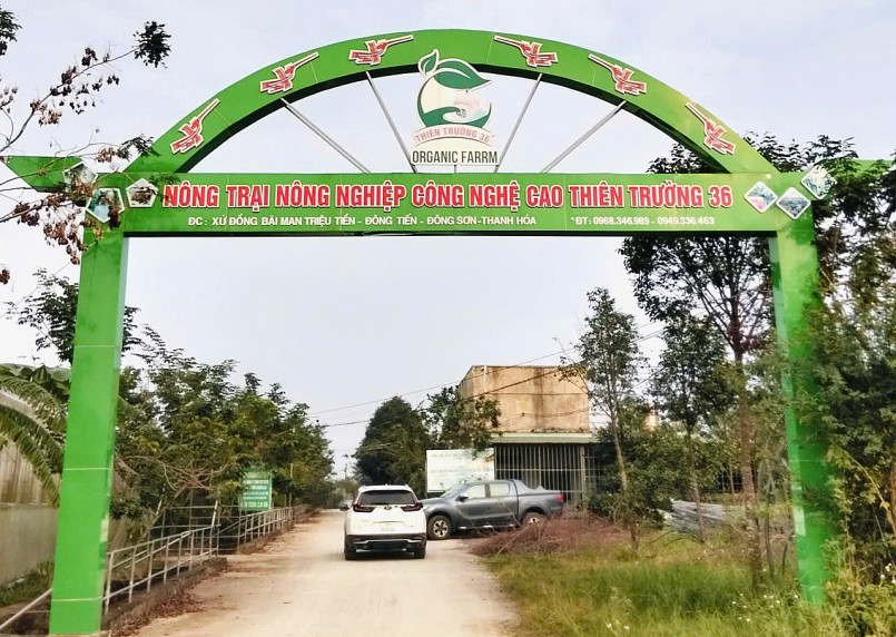 Nông trại nông nghiệp công nghệ cao Thiên Trường 36, xã Đông Tiến, Đông Sơn (cũ)