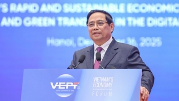 Thủ tướng Phạm Minh Chính: Chuyển đổi xanh và số là nền tảng để kinh tế Việt Nam tăng trưởng 2 con số