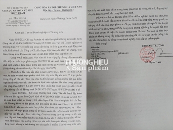Công ty CP Aqua Việt Nam: Văn bản ‘râu nọ cắm cằm kia’ của Chi cục An toàn vệ sinh thực phẩm Hưng Yên