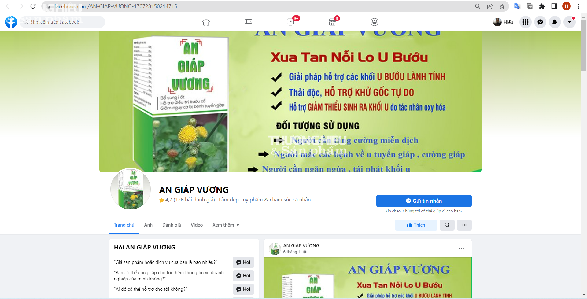 Sản phẩm thực phẩm bảo vệ sức khỏe Cumar Gold Kare bị cảnh báo vi phạm