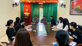 Tạp chí Thương hiệu & Sản phẩm gặp mặt sinh viên Học viện Phụ nữ Việt Nam đến thực tập