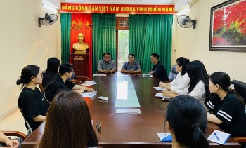 Tạp chí Thương hiệu & Sản phẩm gặp mặt sinh viên Học viện Phụ nữ Việt Nam đến thực tập