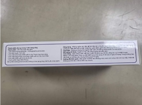 Sản phâm ghi các công dụng