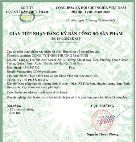 Người tiêu dùng cẩn trọng khi mua và dùng TPBVSK Mộc mao