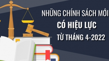 Những chính sách mới có hiệu lực từ tháng 4/2022