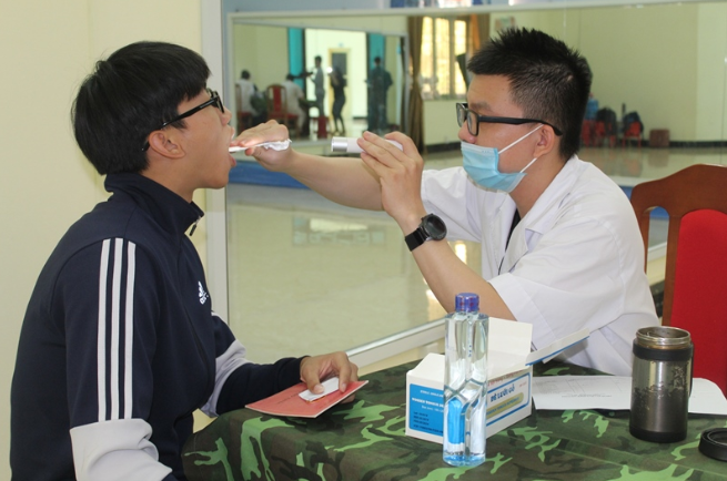 Khám sức khỏe thực hiện nghĩa vụ quân sự Khám sức khỏe thực hiện nghĩa vụ quân sự