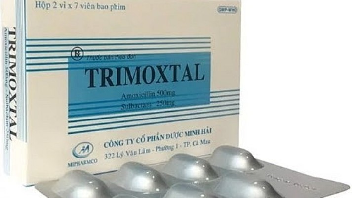 Dược Minh Hải bị xử phạt do sản xuất thuốc Trimoxtal vi phạm chất lượng