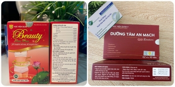 Sản phẩm Beauty slim plus và Dưỡng tâm an mạch Q10 new vi phạm quy định quảng cáo