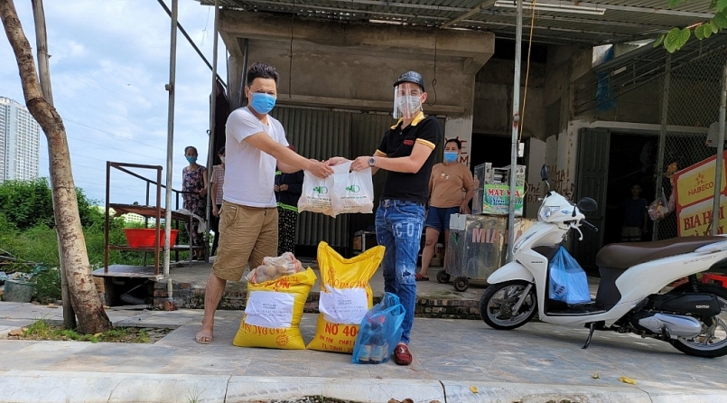 BTC trao hỗ trợ tại một số địa điểm trên địa bàn TP Hà Nội