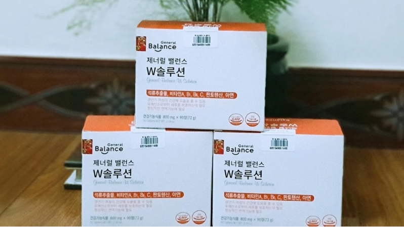 Thu hồi Giấy tiếp nhận đăng ký bản công bố sản phẩm General Balance W Solution