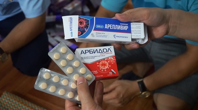 thuốc điều trị Covid-19 không rõ chất lượng