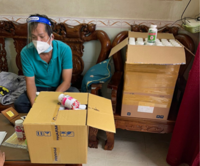 Đối tượng Nguyễn Đức Thuận cùng tang vật