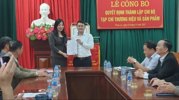 Lễ công bố Quyết định thành lập Chi bộ Tạp chí Thương hiệu và Sản phẩm