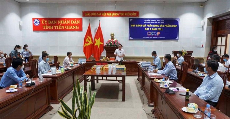 Tiền Giang: Thêm 20 sản phẩm được đánh giá, phân hạng sản phẩm OCOP năm 2021 Tiền Giang: Thêm 20 sản phẩm được đánh giá, phân hạng sản phẩm OCOP năm 2021