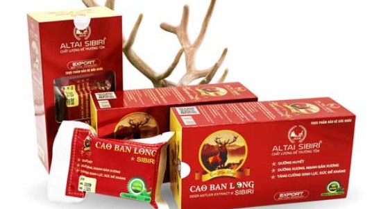 Người tiêu dùng cẩn trọng khi mua sản phẩm TPBVSK Cao ban long Sibiri