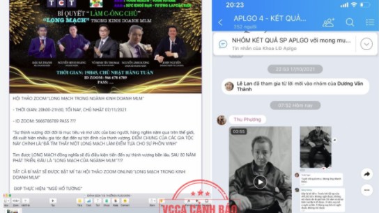 Cảnh báo dấu hiệu “kinh doanh đa cấp” thực phẩm chức năng APLGO