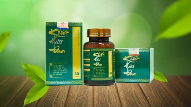 Cảnh báo: TPBVSK Khiết hầu đan và Siro khiết hầu đan quảng cáo gây hiểu lầm như thuốc chữa bệnh