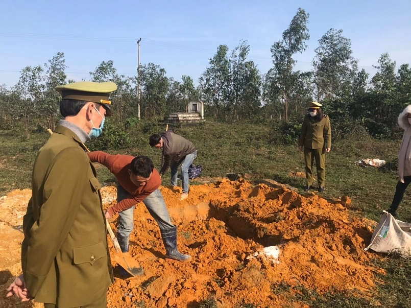 Số lượng mỡ lợn trên đã được tiêu hủy theo quy định của pháp luật