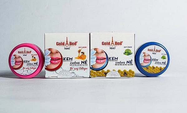 Đình chỉ lưu hành trên toàn quốc lô mỹ phẩm Kem chống nẻ Gold Bee do không đạt chất lượng về giới hạn vi sinh vật 