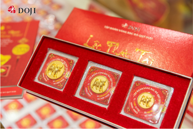 DOJI tung hàng trăm ngàn sản phẩm Vàng độc đáo đón Thần Tài